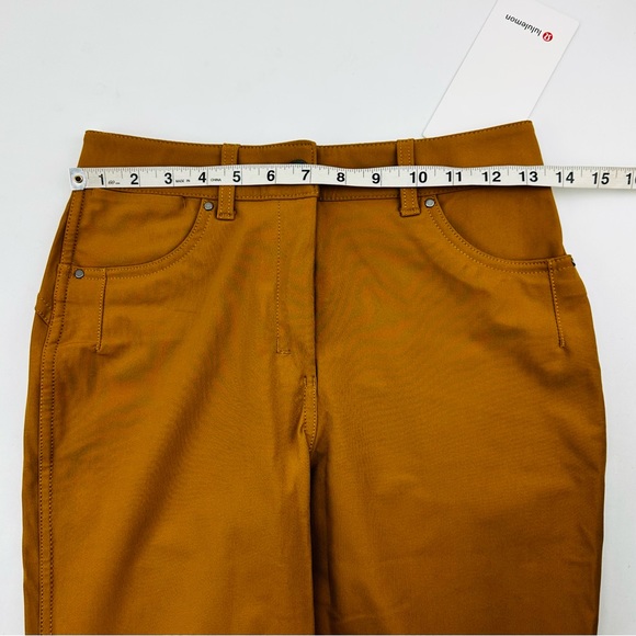 Lululemon City Sleek 5 Pocket 7/8 Light Stretch Warpstreme Pant Spiced Bronze - Picture 8 of 11